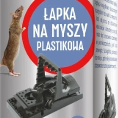 BROS - łapka na myszy plastikowa