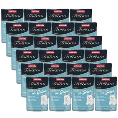 ANIMONDA Vom Feinsten Raffinesse kurczak z czarniaki w galarecie 24x85g
