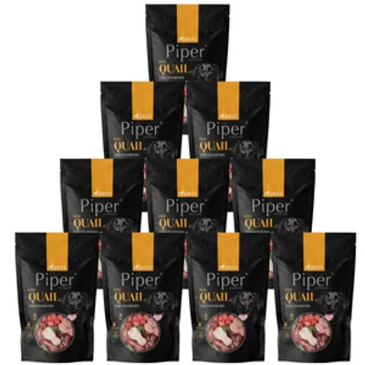 DOLINA NOTECI Piper dla psa z przepiórką i żurawiną 10x500g