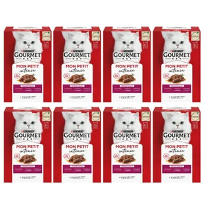 GOURMET mon Petit Pokarm dla kotów - MIX Mięsny 48x50g