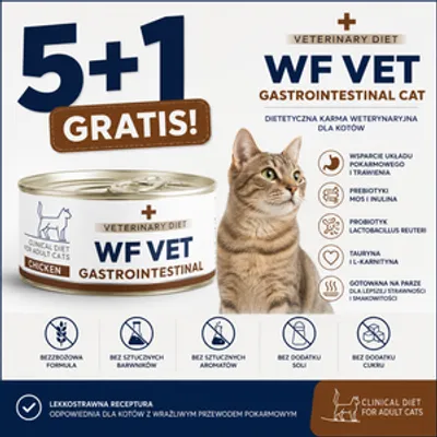 WF VET Gastrointestinal cat chicken 6x85g