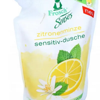 Frosch żel pod prysznic mięta i cytryna zapas 500 ml