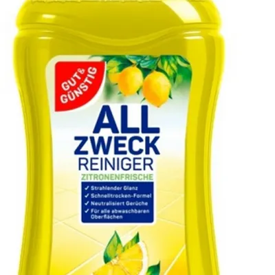 G&g allzweckreiniger zitronenduft uniwersalny płyn do podłóg i powierzchni 1,5 l