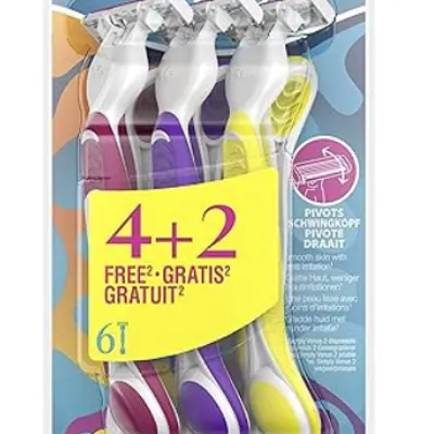 Gillette venus 3 maszynki do golenia jednorazowe 4+2 szt