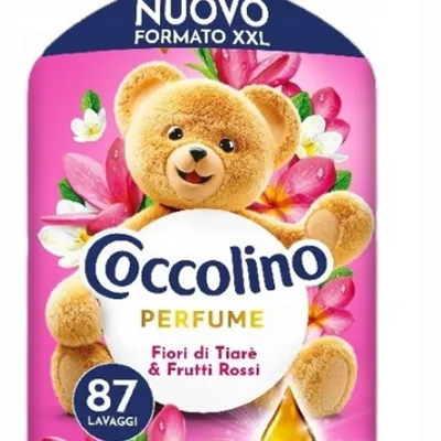Coccolino ammorbidente concentrato fiori di tiarè & frutti rossi płyn do płukania 1,82 l