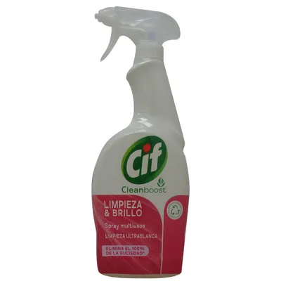 Cif spray wybielacz różowy kuchnia i łazienka 750 ml