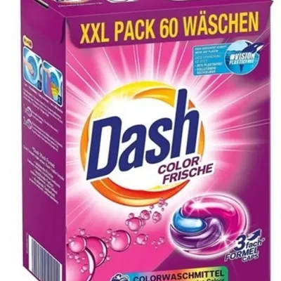 Dash color frische 3w1 kapsułki do prania 60 szt