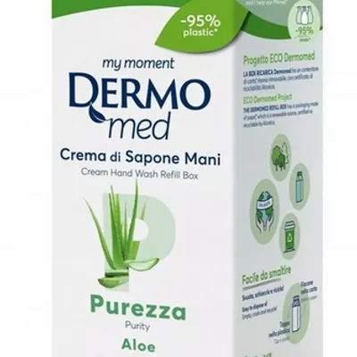 Dermomed purezza mydło do rąk w kartoniku 600 ml