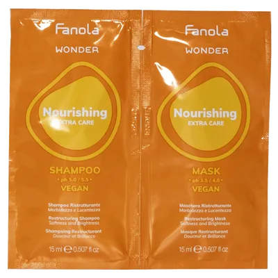 Fanola wonder nourishing shampoo+mask 2x15 ml