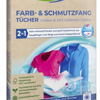 Heitmann farb-schmutz fangtücher chusteczki wyłapujące kolor i zabrudzenia do prania 20 szt.