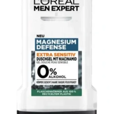L'oreal paris men expert magnesium defense extra sensitive żel pod prysznic 250 ml
