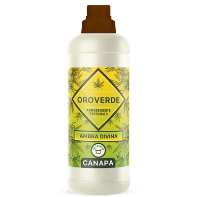 Ammorbidente oroverde płyn do płukania ambra divina 750 ml