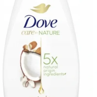 Dove care by nature żel pod prysznic restoring coconut 225 ml