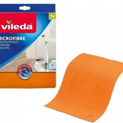 Vileda ściereczka mikrofibra do kurzu pomarańczowa elektrostatyczna