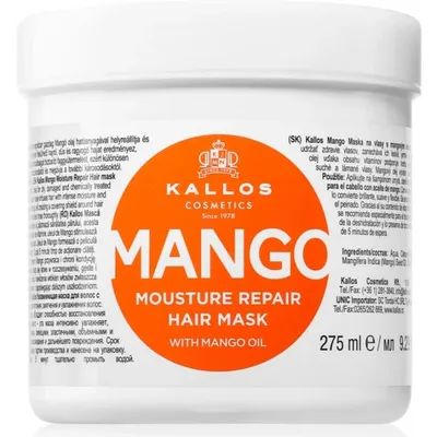 Kallos mango mousture repair hair mask 275 ml