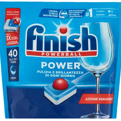 Finish powerball classico kapsułki do zmywarki 40 szt