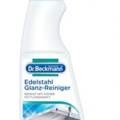 Dr.beckmann płyn do czyszczenie stali nierdzewnej i okapów 250 ml
