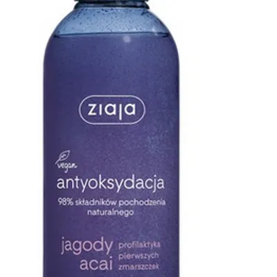 Ziaja jagody acai oczyszczający żel micelarny z peelingiem do twarzy 200 ml