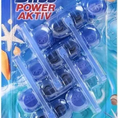 Bliss power aktiv wc blue water ocean multi zawieszka 4x 55 g