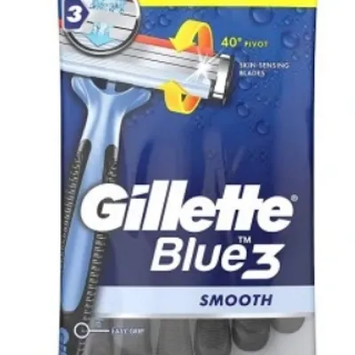 Gillette blue 3 smooth jednorazowe maszynki do golenia dla mężczyzn 6 szt