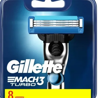 Gillette mach3 turbo wkłady do maszynek 8 szt