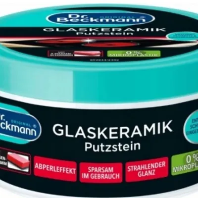 Dr beckmann glaskeramik putzstein pasta do czyszczenia płyt indukcyjnych i ceramicznych 250 g