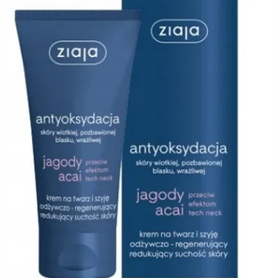 Ziaja jagody acai krem nawilżający do twarzy dzień i noc 50 ml