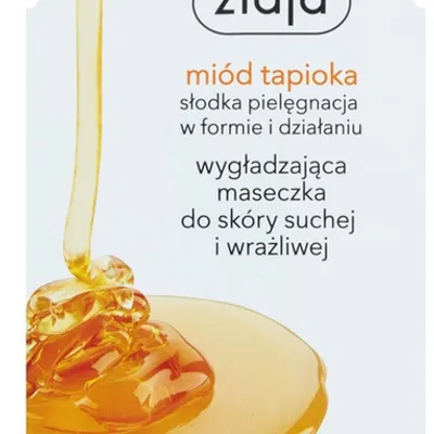 Ziaja maska do twarzy miód tapioka skóra sucha i wrażliwa 7 ml