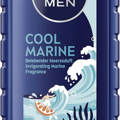 Nivea men 3w1 cool marine żel pod prysznic 250 ml