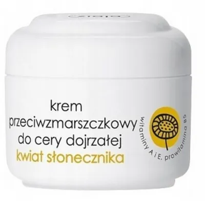 Ziaja kwiat słonecznika krem do cery dojrzałej przeciwzmarszczkowy 50 ml