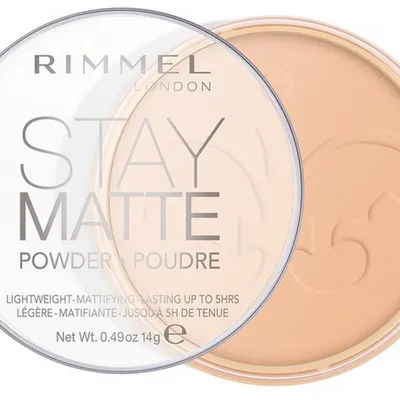 Rimmel stay matte puder prasowany 006 warm beige 14 g