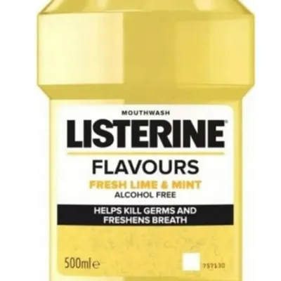 Listerine płyn do płukania ust fresh lime & mint 500 ml