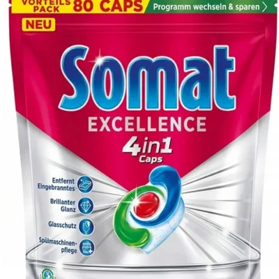 Somat 4w1 excellence kapsułki do zmywarki 80 szt