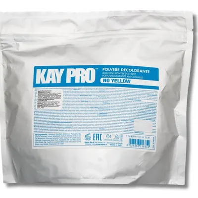 Kaypro bleaching powder dust free no yellow 1000 g