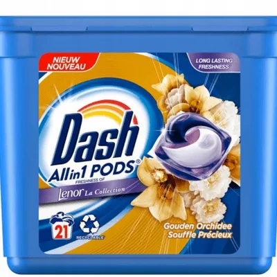 Dash gouden orchidee kapsułki do prania 21 szt