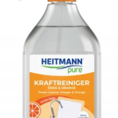 Heitmann pure kraftreiniger essig + orange preparat do usuwania brudu i kamienia 500 ml