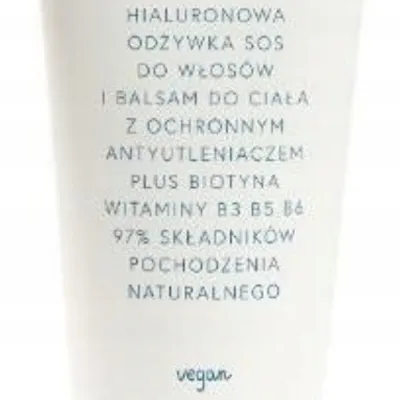 Ziaja hialuronowa odżywka sos do włosów i balsam do ciała nawilżenie 160 ml