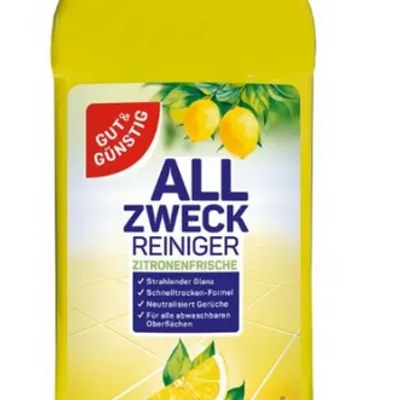 G&g allzweckreiniger zitronenduft uniwersalny płyn do podłóg i powierzchni 1 l