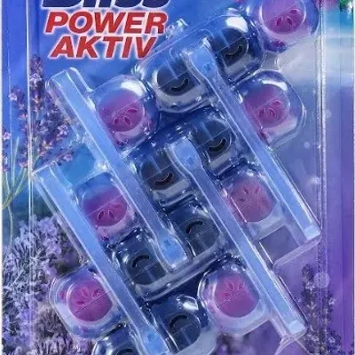 Bliss power aktiv wc blue water lavender multi zawieszka 4x 55 g