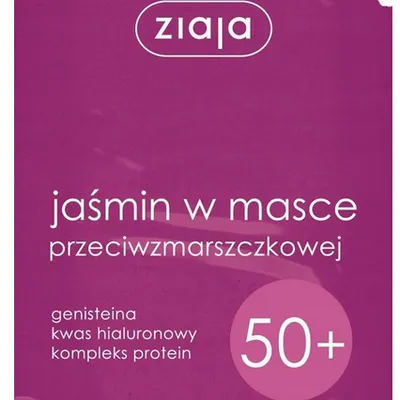 Ziaja maska do twarzy przeciwzmarszczkowa jaśmin 7 ml
