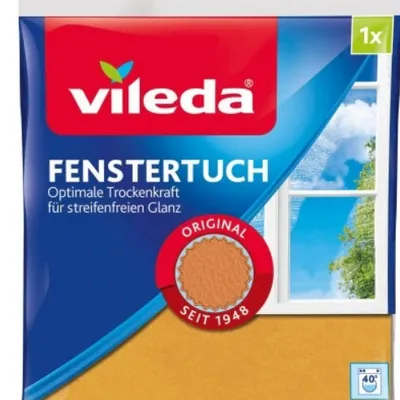 Vileda ściereczka mikrowłókna fenstertuch okna,szyby,lustra