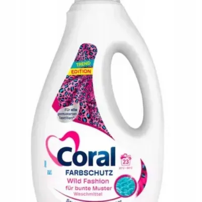 Coral flüssigwaschmittel farbschutz wild fashion płyn do prania 1,15 l