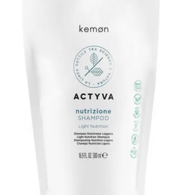 Kemon actyva nutrizione refil shampoo 500 ml