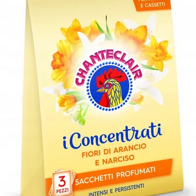 Chante clair fiori di arancio e narciso saszetki zapachowe 3 szt