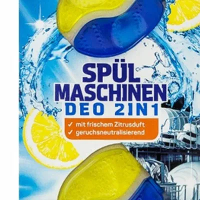 G&g spülmaschinen deo 2in1 – zawieszka zapachowa do zmywarki 2 × 60 g