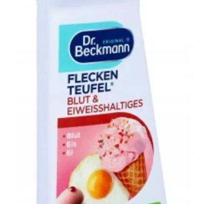 Dr. beckmann odplamiacz precyzyjny -jajka lody mleko krew 50 ml