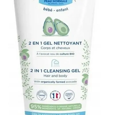 Mustela 2in1 cleansing gel 200 ml