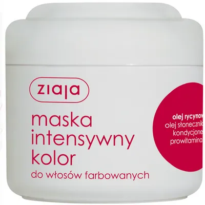 Ziaja maska intensywny kolor olej rycynowy 200 ml