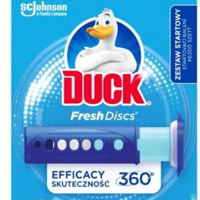 Duck fresh discs żelowy krążek do toalety marine 6 szt