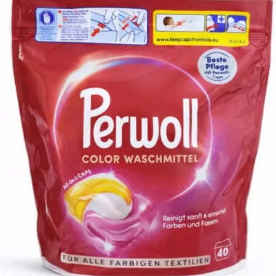 Perwoll kapsułki do prania renew care color 40 szt